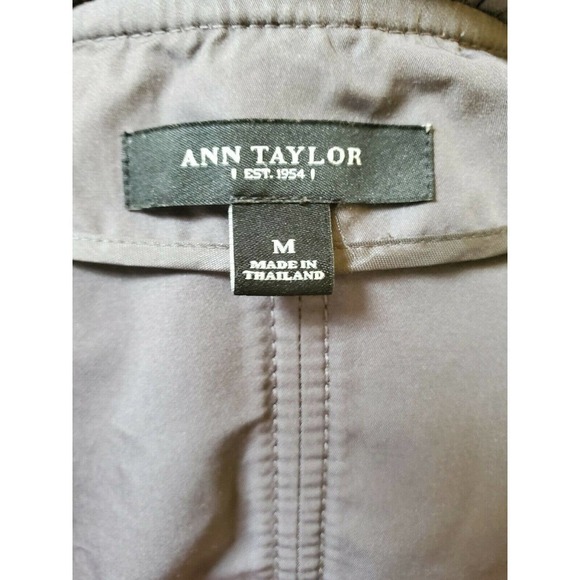 ANN TAYLOR Charcoal  Full Zip Jacket Size M - Picture 8 of 13